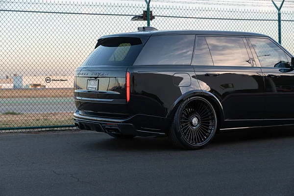 Фото дисков HRE L109M Черный глянец на Range Rover V