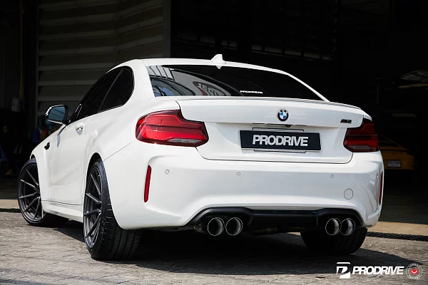 Фото дисков Vossen M-X2 Сатиновый графит на BMW 2/M2 (F22/F87)
