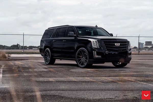 Фото дисков Vossen HF6-1 Глянцевый темный лак на Cadillac Escalade IV