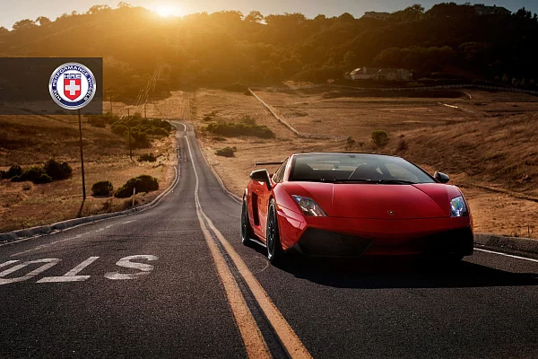 Фото дисков HRE C109 Черный сатин на Lamborghini Gallardo