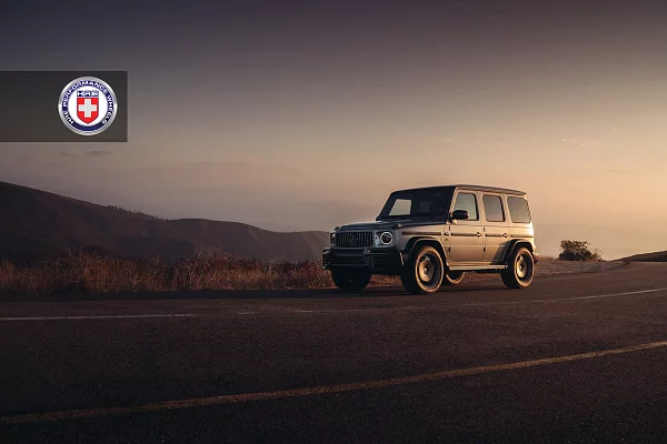 Фото дисков HRE 544 Черный сатин на Mercedes-Benz G-Class III