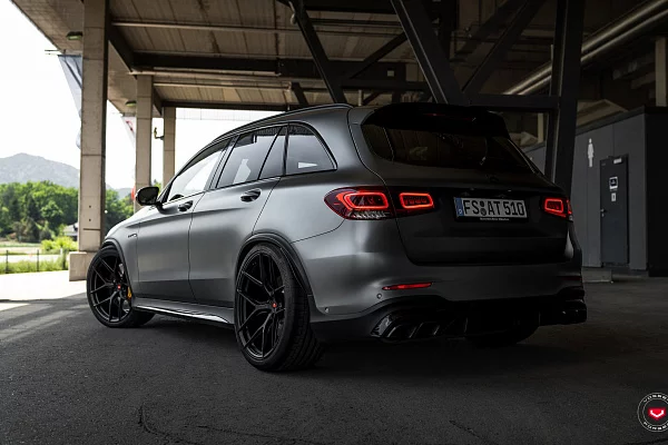Фото дисков Vossen S21-01 Черный сатин на Mercedes-Benz GLC (X253, C253)