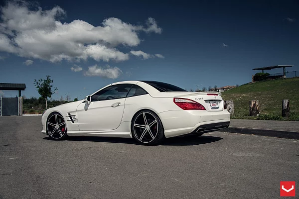Фото дисков Vossen CV5 Алмазная проточка на Mercedes-Benz SL (R231)