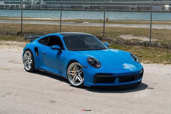 Фото дисков HRE S107SC Сатиновый лак на Porsche 911 VIII