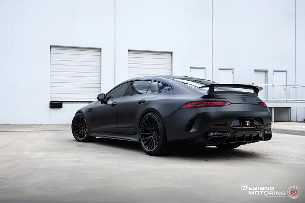 Фото дисков Vossen M-X4T Черный сатин на Mercedes-Benz AMG GT I