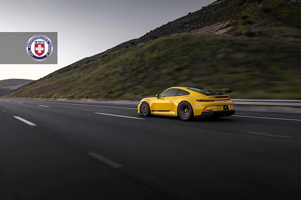 Фото дисков HRE 501 GTM Черный сатин на Porsche 911 VIII