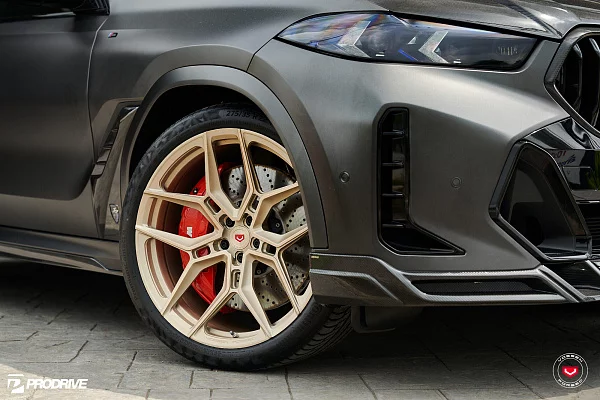 Фото дисков Vossen EVO-4 Сатиновая шампань на BMW X6/X6 M (G06/F96)