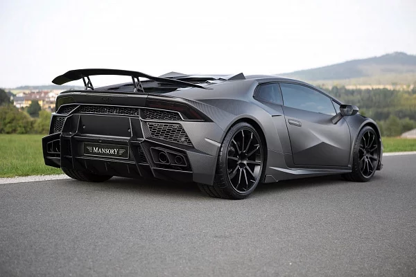 Фото дисков Mansory V.10 Черный сатин на Lamborghini Aventador