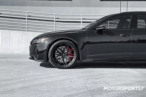 Фото дисков Vossen EVO-5 Черный сатин на Audi A/RS 6 (C8)