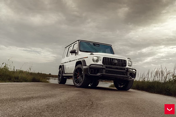 Фото дисков Vossen HFX-2 (5-Lug) Черный глянец на Mercedes-Benz G-Class III