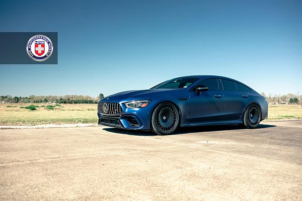 Фото дисков HRE 935M Черный сатин на Mercedes-Benz AMG GT I