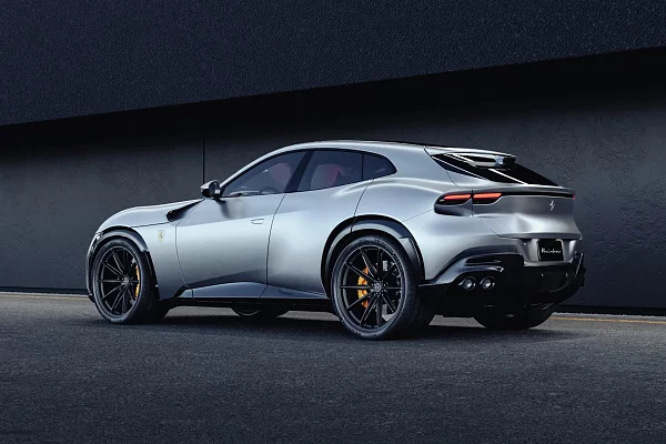 Фото дисков Brixton Forged FDE11 Черный сатин на Ferrari Purosangue