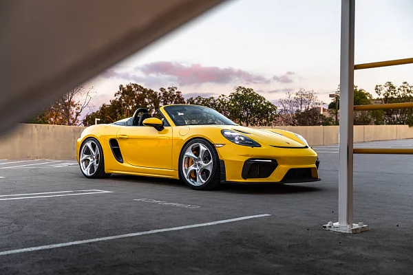 Фото дисков HRE 522M Глянцевый лак на Porsche Boxster IV