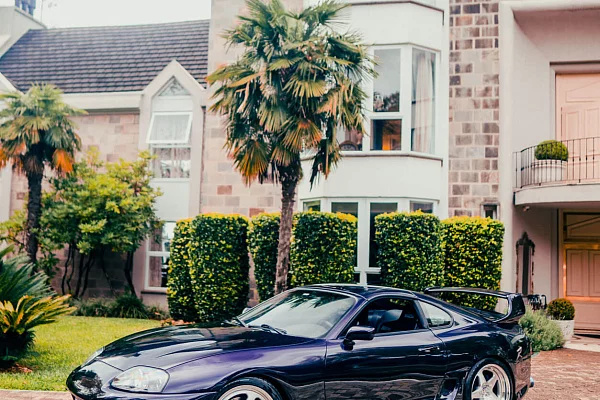 Фото дисков HRE 527 Глянцевый лак на Toyota Supra A80
