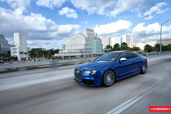 Фото дисков Vossen CV4 Алмазная проточка на Audi A/S/RS 5 (8T)