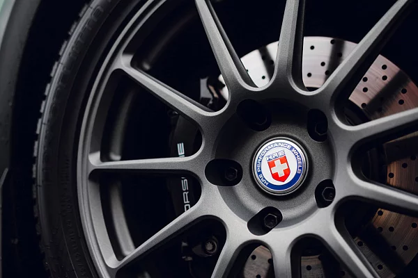 Фото дисков HRE RC103 Сатиновый графит на Porsche 911 VIII