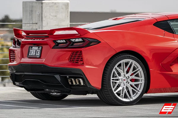 Фото дисков Vossen EVO-5 Глянцевый лак на Chevrolet Corvette C8