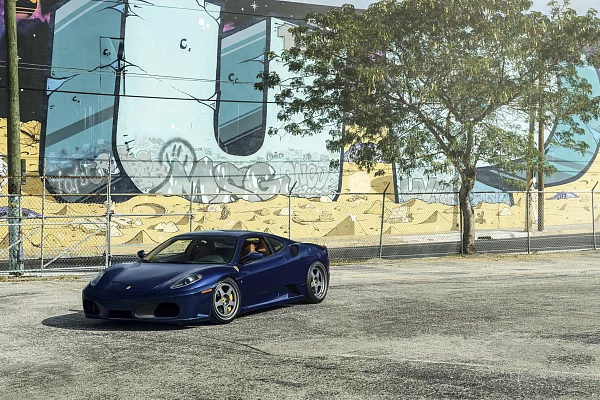 Фото дисков Rotiform ROC-H Матовый графит на Ferrari F430