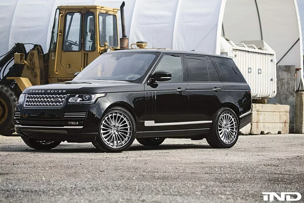 Фото дисков HRE S209H Сатиновый тонированный лак на Range Rover IV