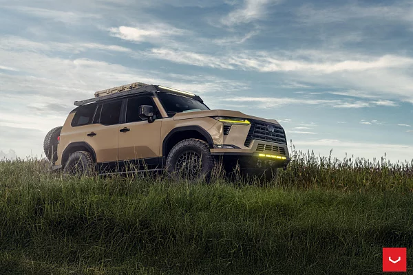 Фото дисков Vossen HFX-1 (6-Lug) Черный глянец на Lexus GX III