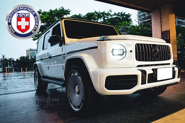 Фото дисков HRE L108M Сатиновая шампань на Mercedes-Benz G-Class III