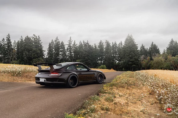 Фото дисков Vossen GEN-02 (3-piece) Черный сатин на Porsche 911 VI
