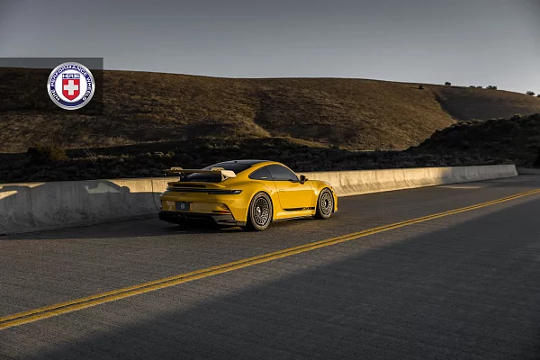 Фото дисков HRE 501 GTM Черный сатин на Porsche 911 VIII
