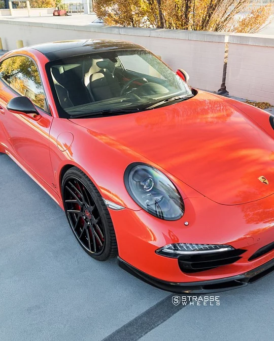 Фото дисков SM7T Deep Concave Другой цвет на Porsche 911 VII