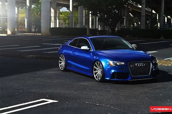 Фото дисков Vossen CV4 Алмазная проточка на Audi A/S/RS 5 (8T)
