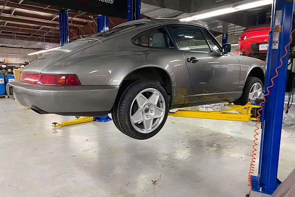 Фото дисков HRE 505M Сатиновый лак на Porsche 911 III