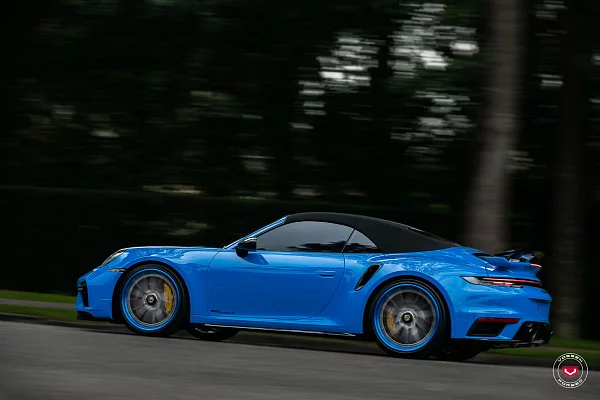 Фото дисков Vossen M-X4T (3-Piece) Глянцевый тонированный лак на Porsche 911 VIII