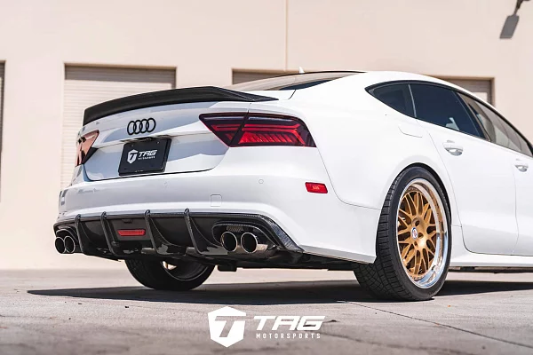 Фото дисков HRE 540C Глянцевое золото на Audi A/RS 7 (4G)