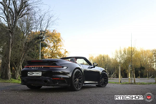Фото дисков Vossen S17-01 Черный сатин на Porsche 911 VIII