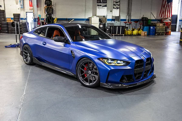 Фото дисков HRE FF21 Глянцевый графит на BMW 4/M4 (G22/G82)