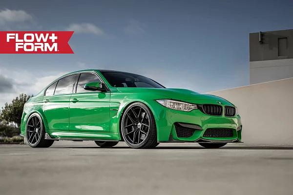 Фото дисков HRE FF21 Черный сатин на BMW 3/M3 (F3x/F80)