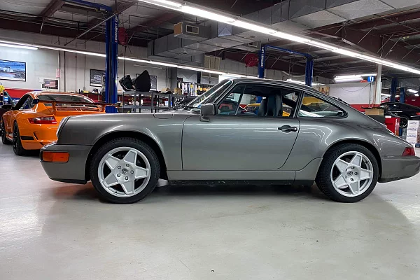 Фото дисков HRE 505M Сатиновый лак на Porsche 911 III