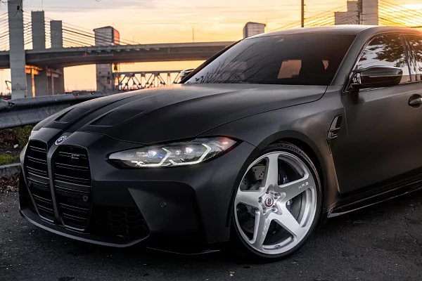 Фото дисков HRE 527M Глянцевый лак на BMW 3/M3 (G2x/G80)