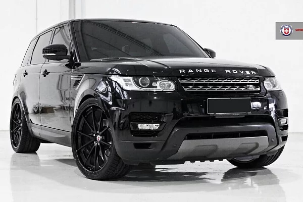 Фото дисков HRE S204H Черный сатин на Range Rover Sport II
