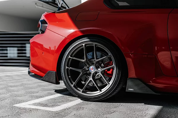 Фото дисков HRE R101 Lightweight Сатиновый темный лак на BMW 2/M2 (G42/G87)
