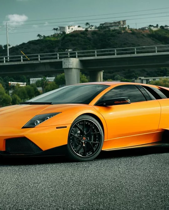 Фото дисков S101 Черный глянец на Lamborghini Murcielago