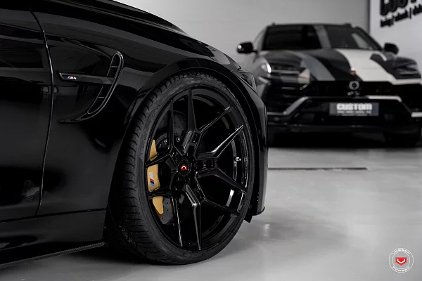 Фото дисков Vossen EVO-4 Черный глянец на BMW 4/M4 (F32/F82)