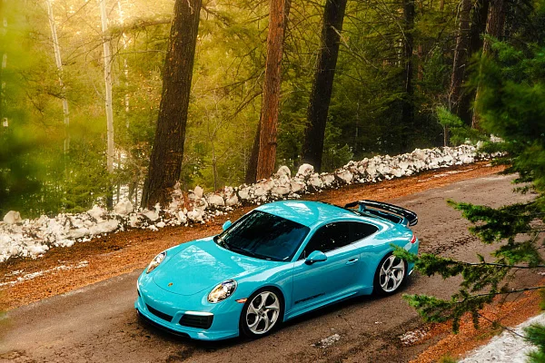 Фото дисков HRE 522M Глянцевый лак на Porsche 911 VII
