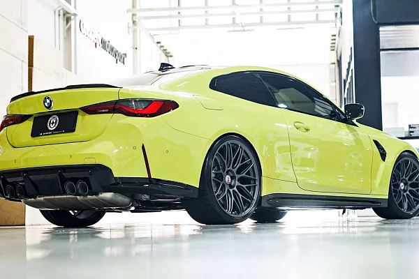 Фото дисков HRE RC100 Глянцевый графит на BMW 4/M4 (G22/G82)