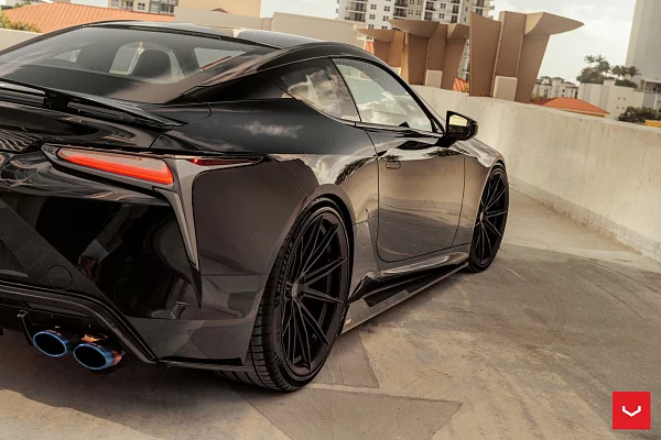 Фото дисков Vossen HFX-2 (5-Lug) Черный сатин на Lexus LC 500