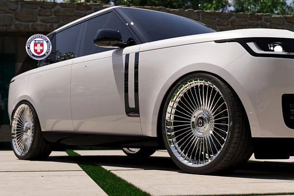 Фото дисков HRE L109M Полированный лак на Range Rover V