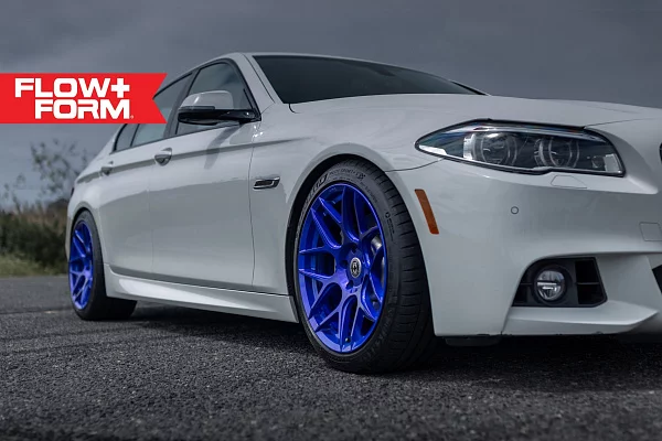 Фото дисков HRE FF01 Синий глянец на BMW 5/M5 (F10)