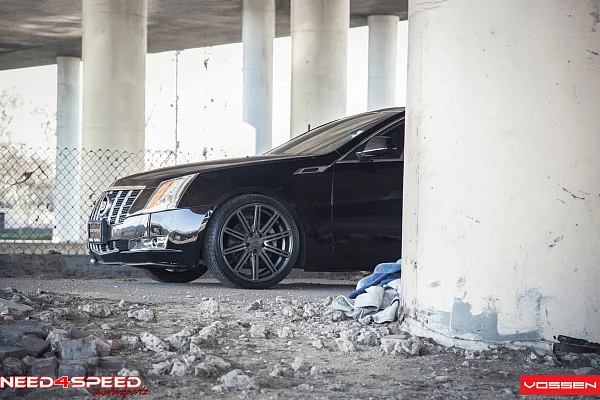 Фото дисков Vossen CV4 Сатиновый графит на Cadillac CTS II
