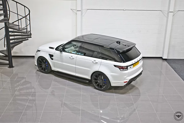 Фото дисков Vossen UV-2 Матовый графит на Range Rover Sport II