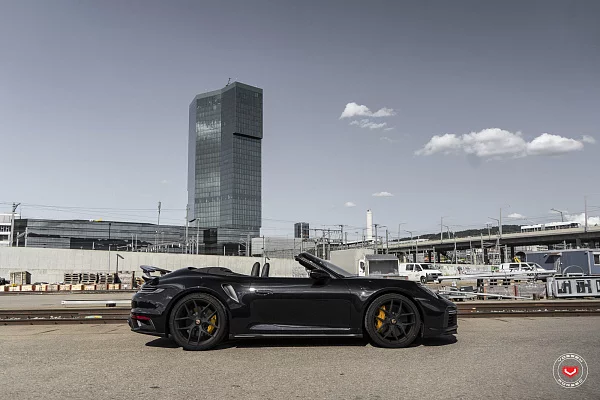 Фото дисков Vossen S21-01 Сатиновый темный лак на Porsche 911 VIII