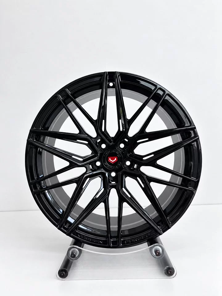 20" кованые диски в черном глянце